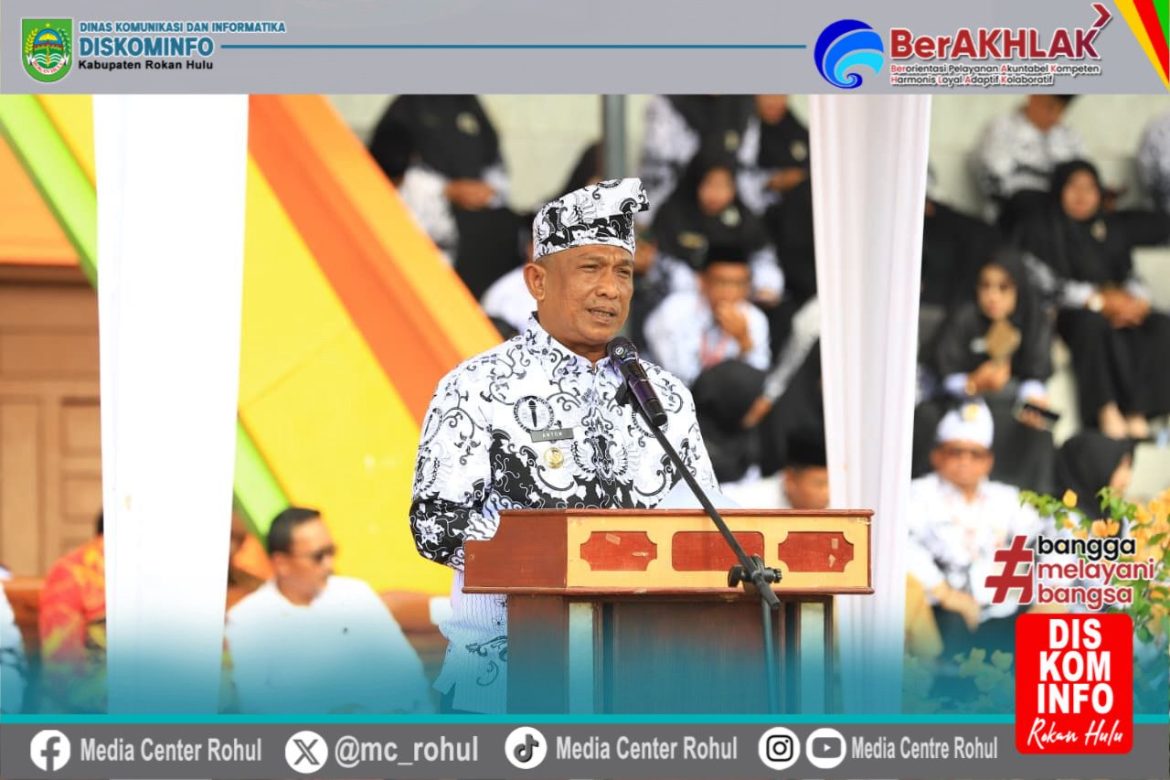 Peringati HGN dan HUT PGRI *Bupati Anton Komitmen Berikan Kesejahteraan Guru*