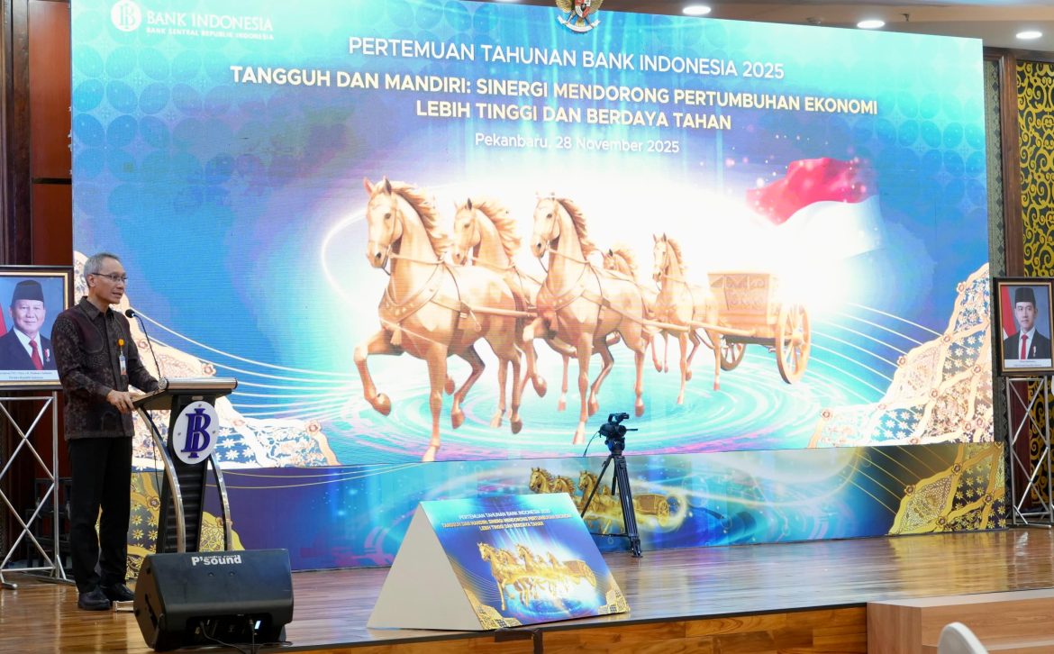 Wakil Bupati Meranti Muzamil Baharudin SM MM.,Hadiri Pertemuan Tahunan Bank Indonesia (BI) Tahun 2025