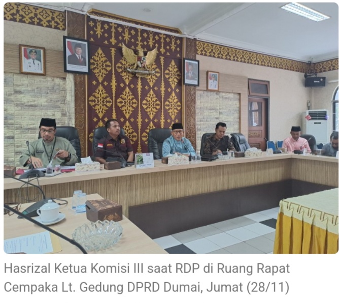 Kaget! Sebelum RDP Dimulai, Hasrizal Keluarkan Uneg-Uneg Terhadap Perilaku Koleganya Di DPRD