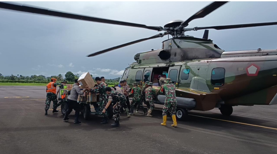 Pemerintah Kirim 11 Helikopter untuk Percepatan Penanganan Bencana