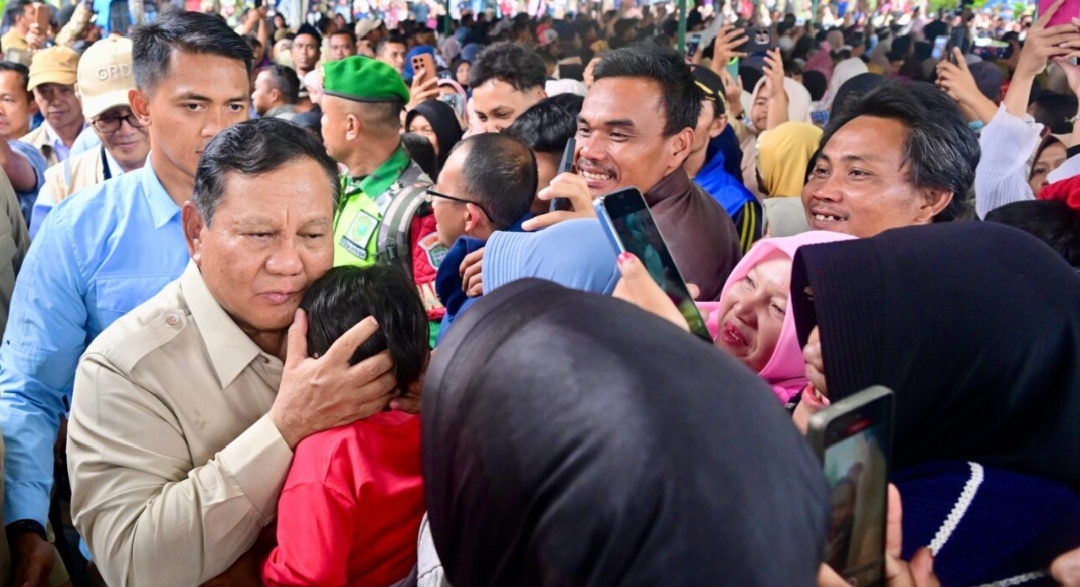 Tinjau Wilayah Bencana Bener Meriah, Presiden Prabowo: Jangan Khawatir, Bapak Ibu Tidak Sendiri