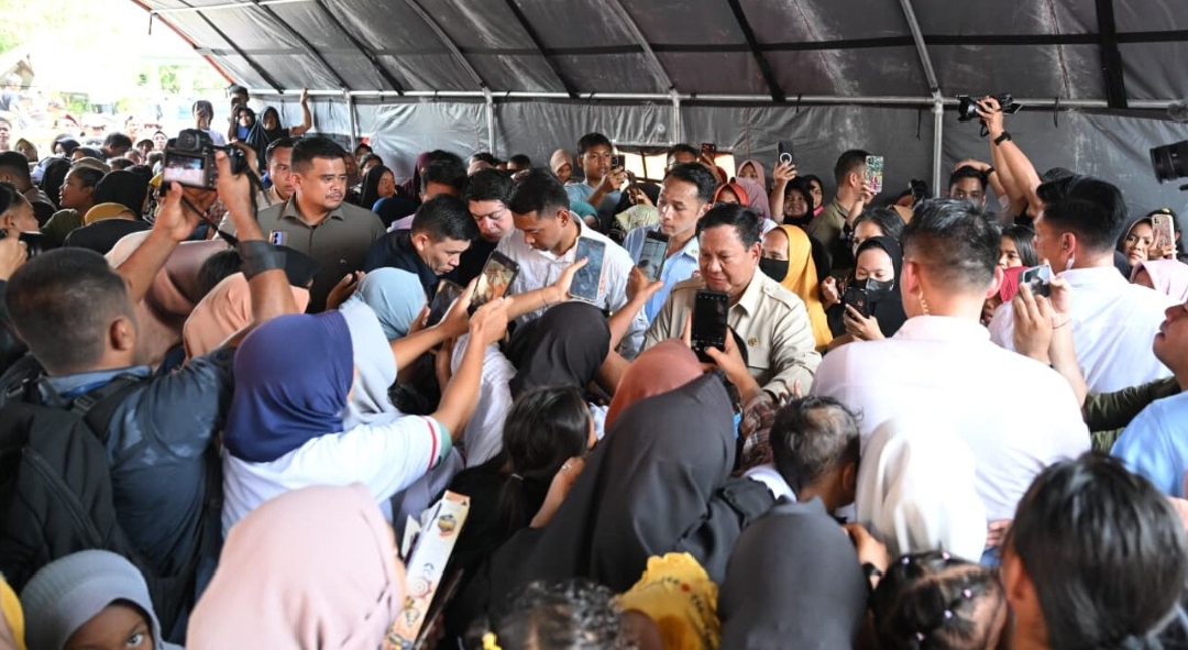 Presiden Prabowo Tinjau Langkat: Semua Kekuatan Negara Kita Kerahkan