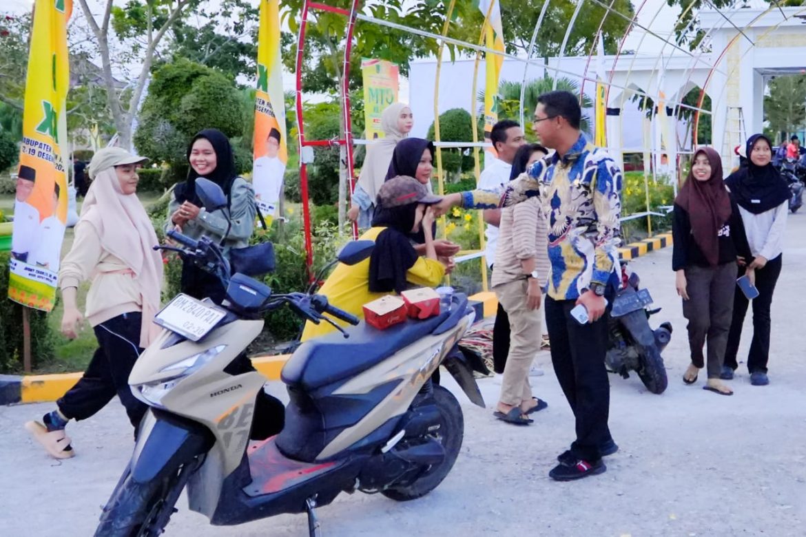 Wakil Bupati Jhoni Charles Tinjau Persiapan MTQ ke-XX Kabupaten Rokan Hilir