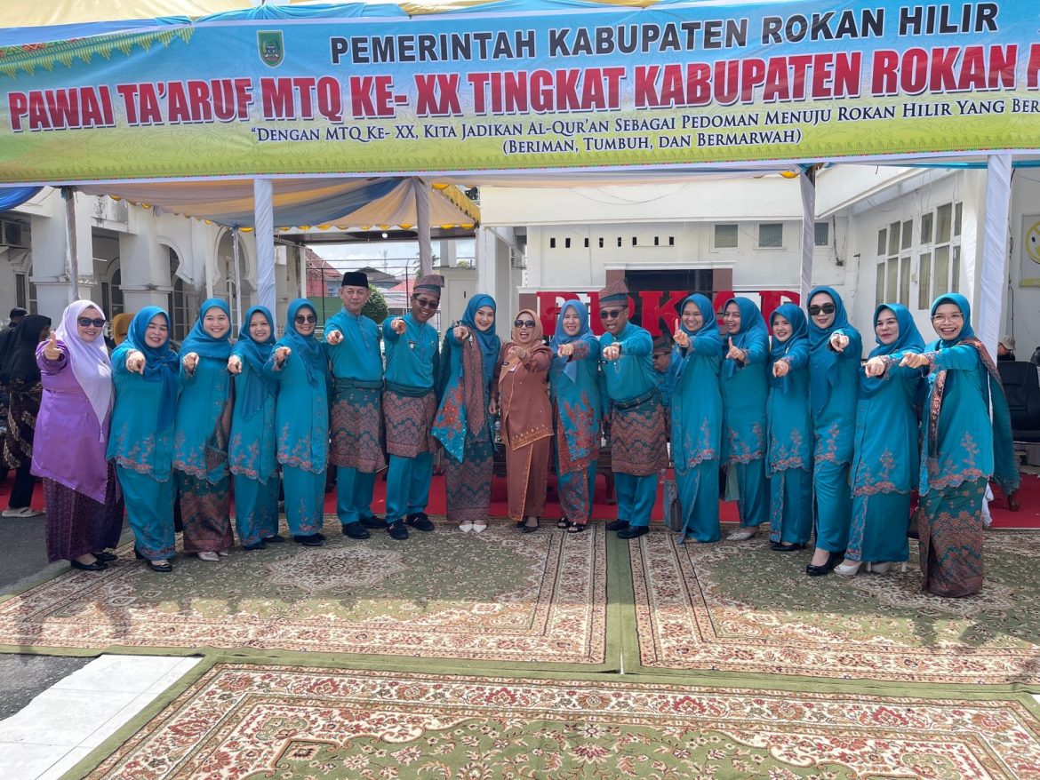 MTQ ke-XX Kabupaten Rokan Hilir Resmi Dibuka, Ketua PKK Tekankan Peran Keluarga dalam Mewujudkan Generasi Qur’ani