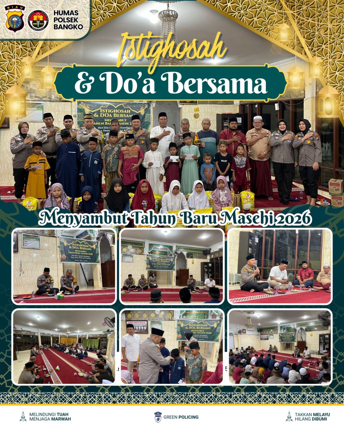 Doa Bersama Menyambut Tahun Baru Mahasehi 2026 (Mari kita ciptakan kamtibmas yg aman, damai dan kondusif)