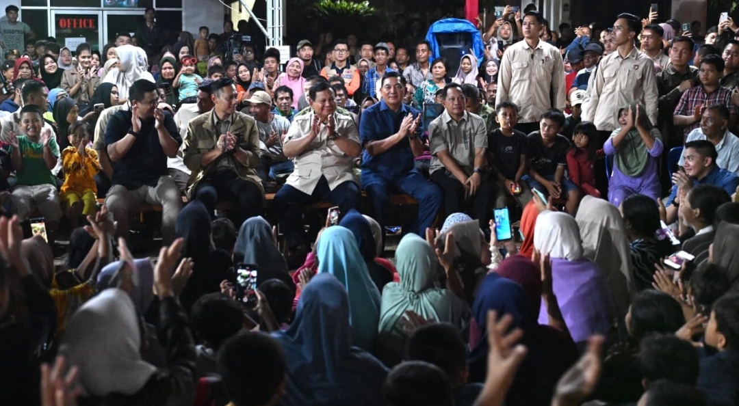 Tahun Baru Tanpa Sekat, Presiden Prabowo Bersama Warga Terdampak di Tapanuli Selatan