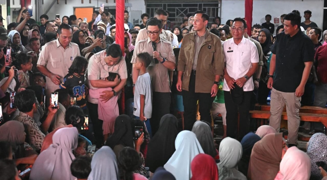 Malam Tahun Baru di Lokasi Bencana, Presiden Prabowo Ajak Warga Berdoa Bersama