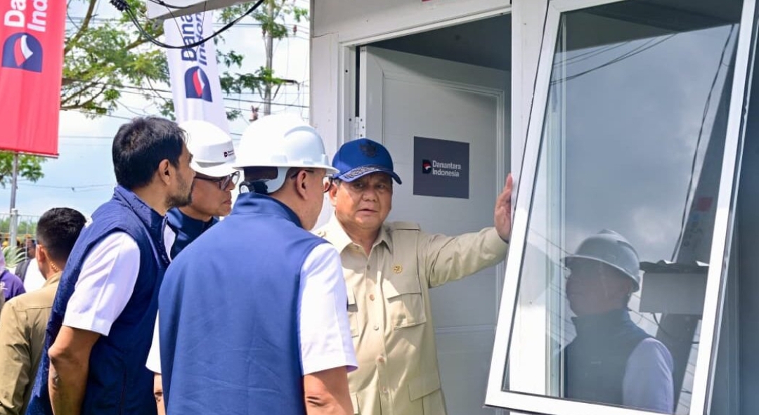 Target 15.000 Hunian dalam Tiga Bulan, Presiden Prabowo Tinjau Pembangunan Rumah Hunian Danantara di Aceh Tamiang