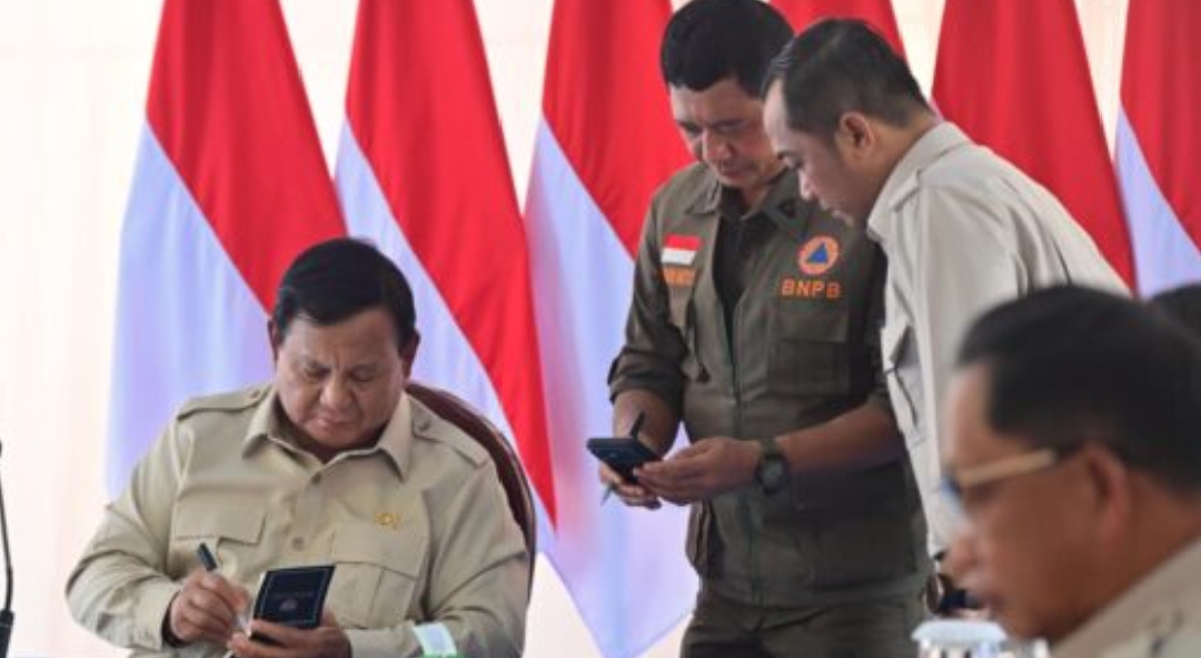 Presiden Prabowo Tegaskan Pemerintah Tangani Bencana Secara Serius dan Terbuka terhadap Bantuan Publik