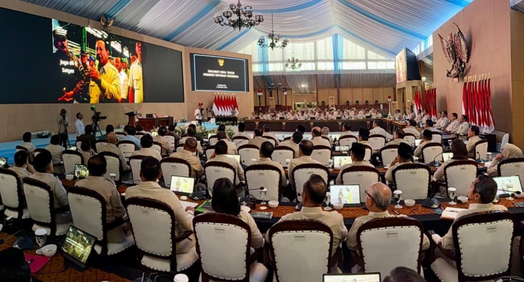 Presiden Prabowo Soroti Capaian Tahun Pertama Pemerintahan dalam Taklimat Awal Tahun