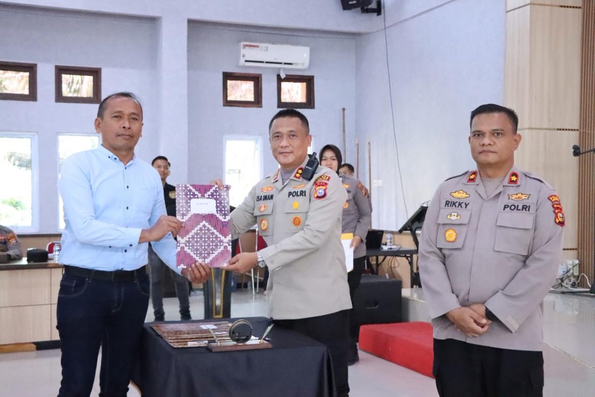Polres Rohil Gelar Sosialisasi dan Penandatanganan Fakta Integritas Pagu Anggaran 2026