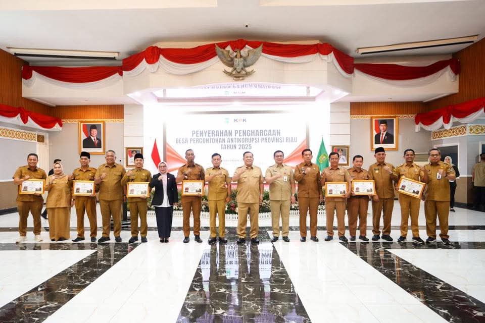 Desa Insit Raih Penghargaan Desa Percontohan Anti Korupsi Provinsi Riau 2025 