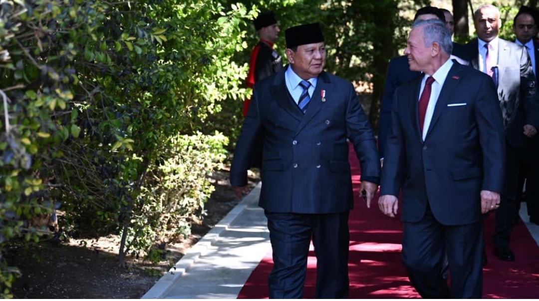 Presiden Prabowo Tegaskan Komitmen Indonesia Perjuangkan Solusi Dua Negara dalam Pertemuan Bilateral dengan Raja Abdullah II