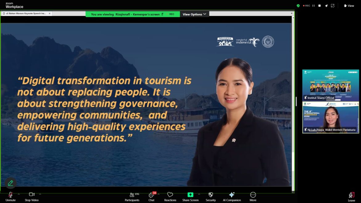 Institut STIAMI Selenggarakan The 6th International Conference, Dorong Inovasi Tata Kelola Digital Global