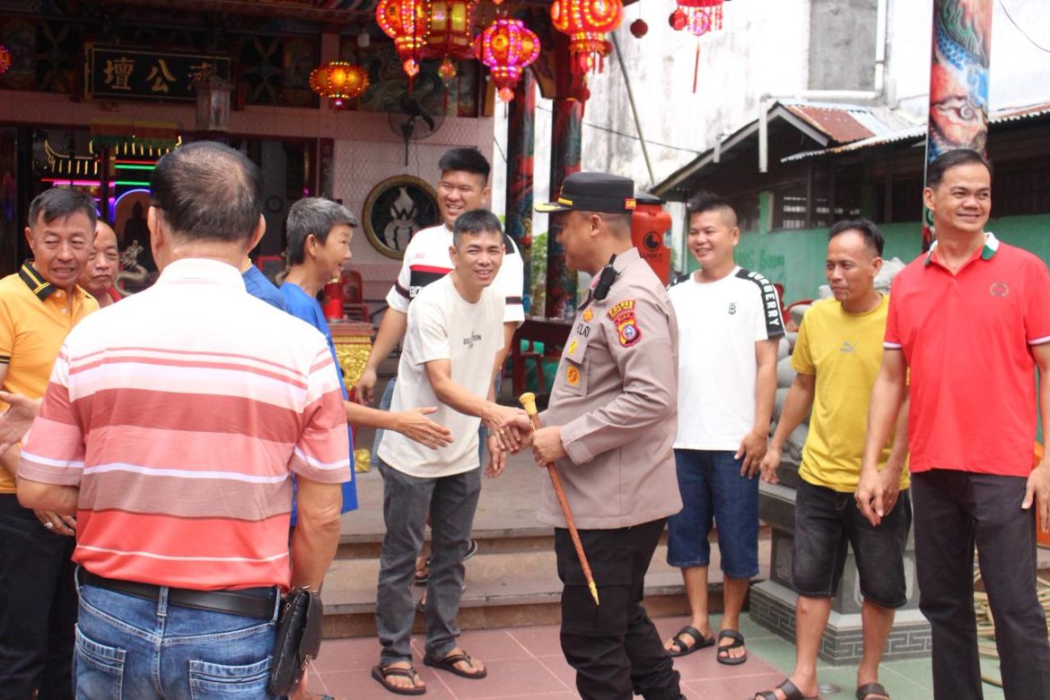 KAPOLRES ROKAN HILIR, LAKSANAKAN PATROLI DAN PENGAMANAN TAHUN BARU IMLEK 2577 / 2026 DI WILAYAH HUKUM POLRES ROHIL