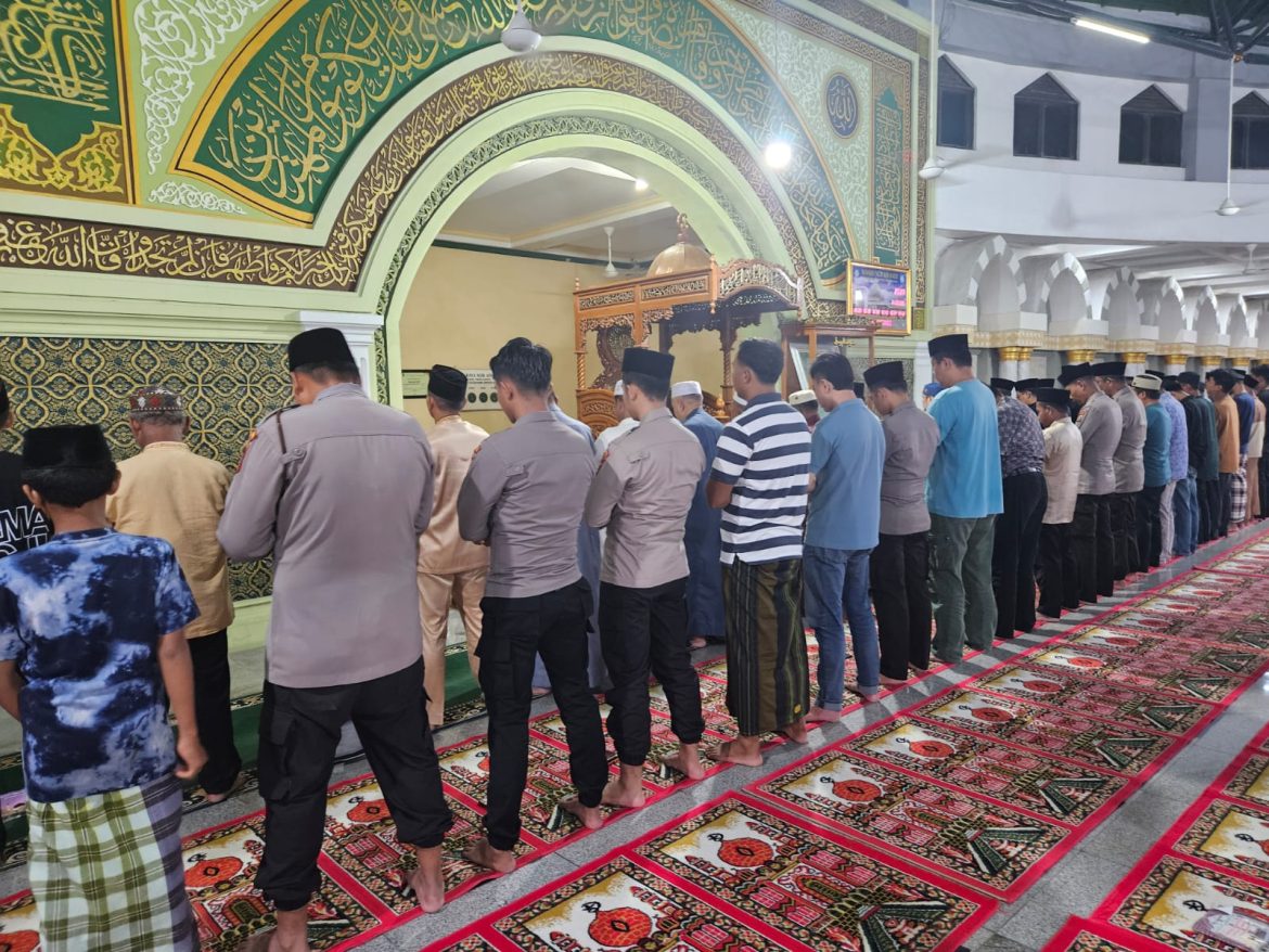 Tarling Ramadhan 1447 H, Polres Rokan Hilir Hadir Jaga Kekhusyukan Ibadah di Tanah Putih