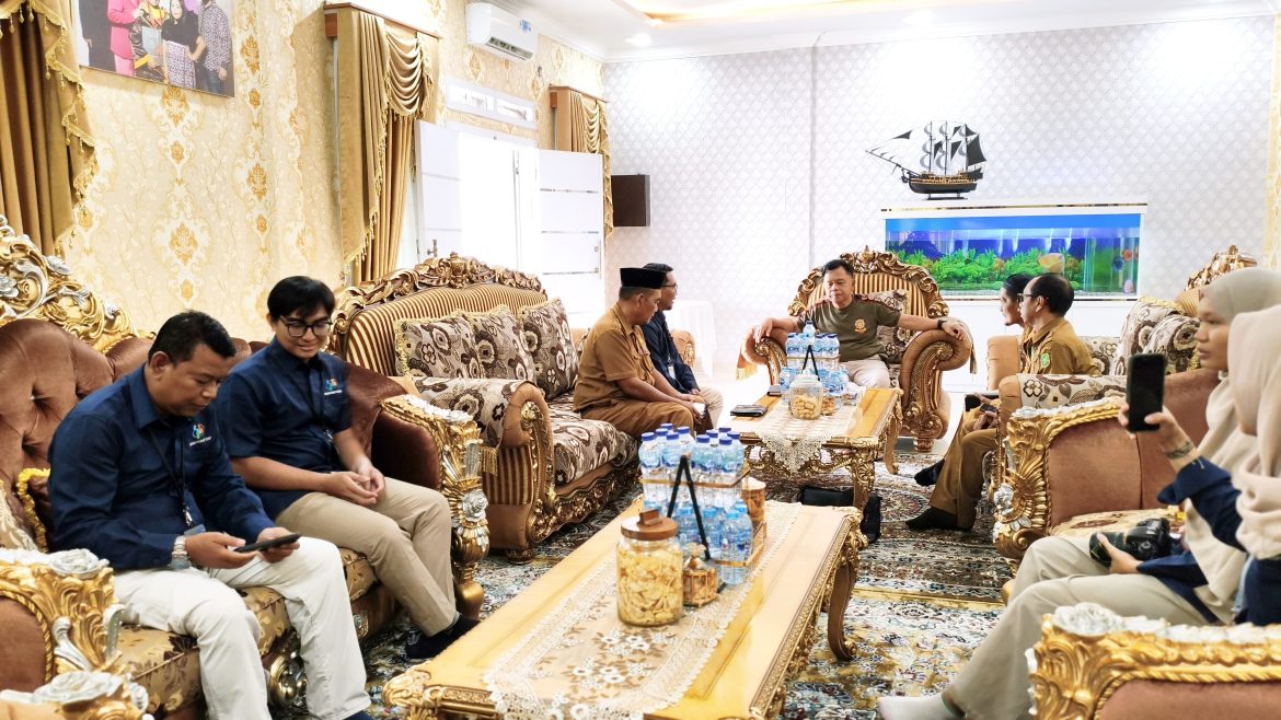 Bupati Meranti Terima Silaturahmi BPS, Dukung Pelaksanaan Sensus Ekonomi 2026