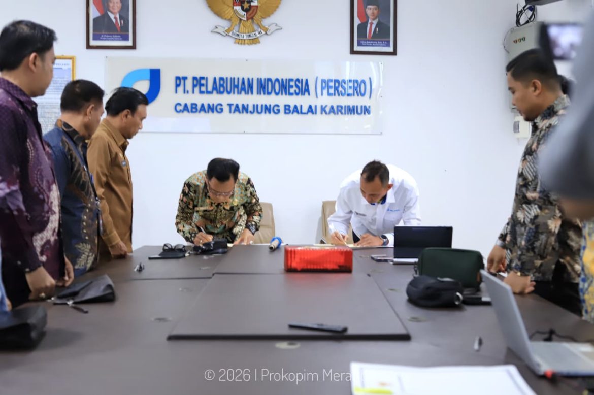 Bupati Meranti–Pelindo Teken MoU, Perkuat Layanan Pelabuhan dan Siapkan “Mudik Aman 2026” 