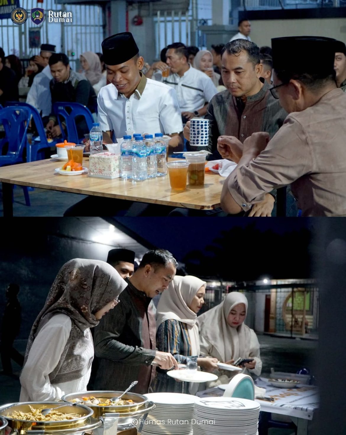 Tingkatan Kebersamaan, Rutan Dumai Gelar Buka Bersama Petugas dan Warga Binaan