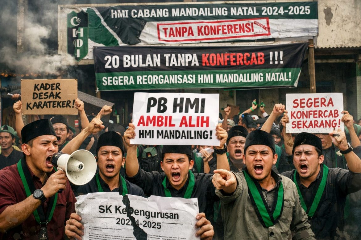 20 Bulan Tanpa Konfercab, Kader Desak PB HMI Ambil Alih HMI Cabang Mandailing Natal