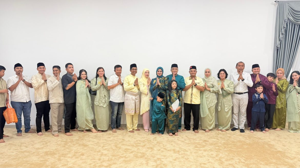 Kapolres Rohil dan Wakil Bupati Perkuat Sinergitas di Momen Idul Fitri 1447 H