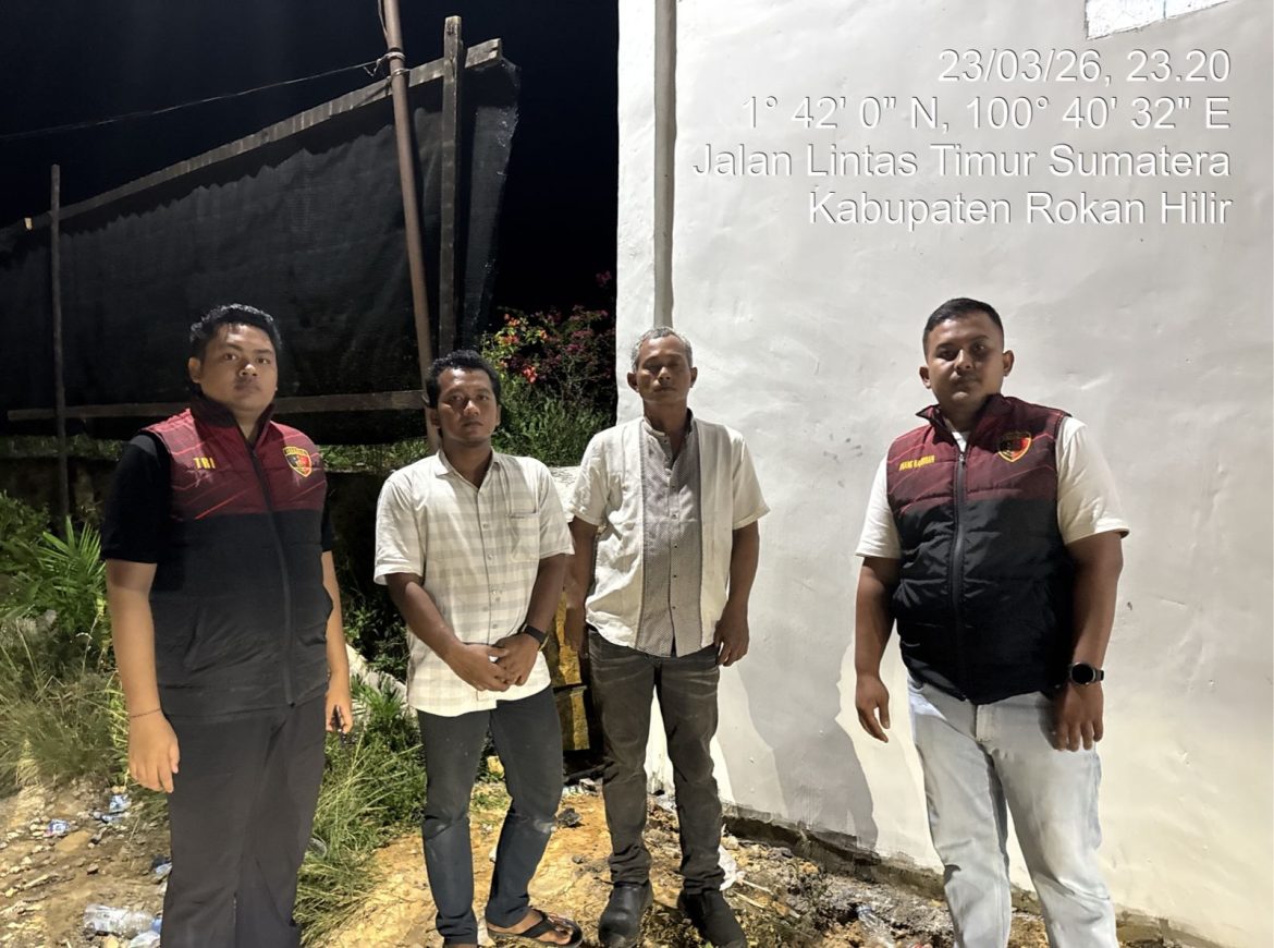 Polres Rokan Hilir Tindaklanjuti Informasi Dugaan Penimbunan BBM Ilegal, Tim Turun Langsung ke Lokasi