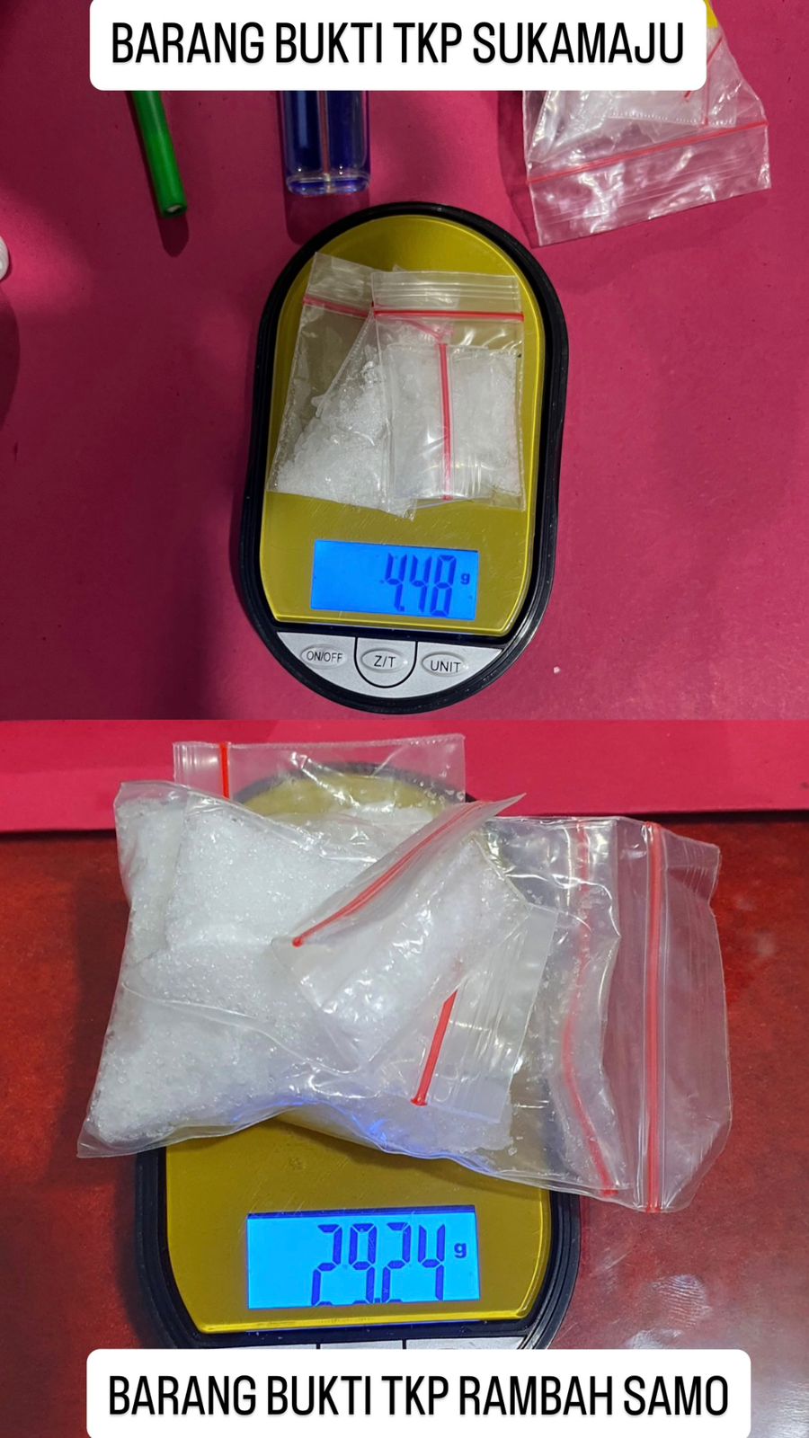 *Polsek Ujung Batu Bongkar Jaringan Narkotika, Enam Pelaku Diamankan dengan Barang Bukti 33 Gram Sabu dan Ekstasi