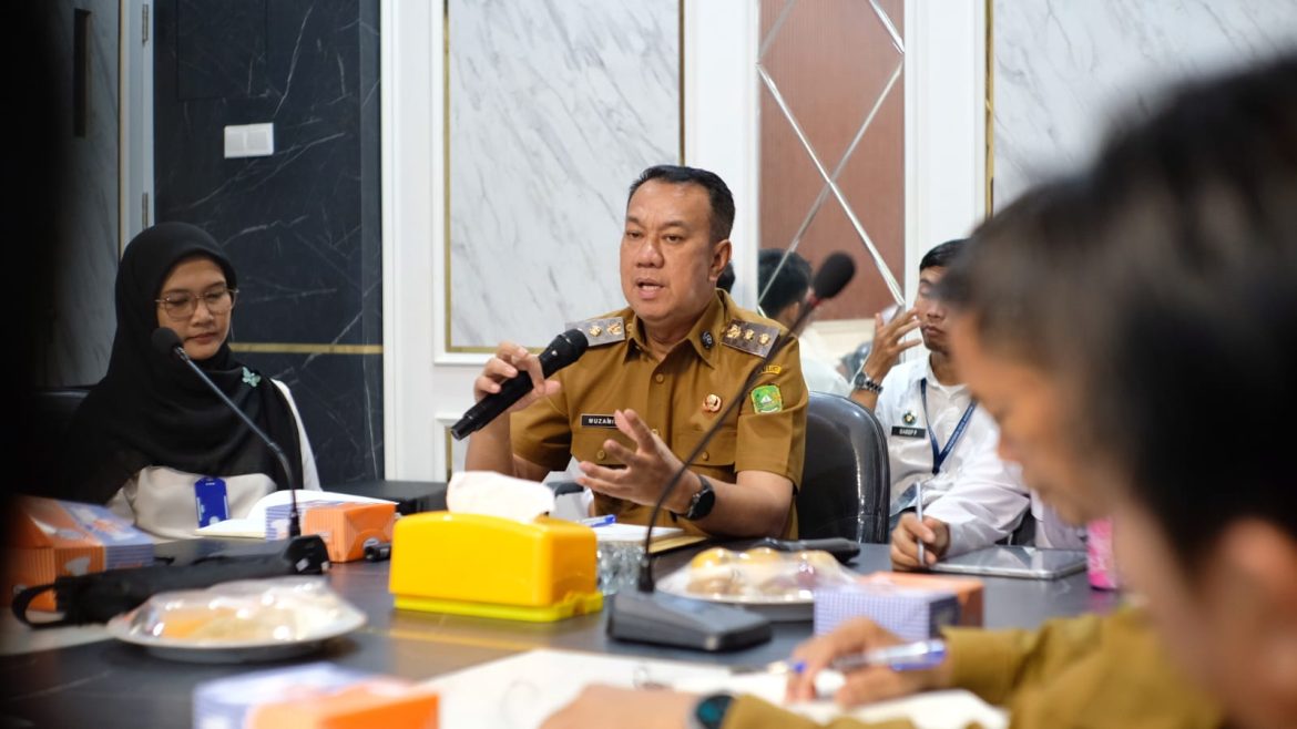 Wabup Muzamil Pimpin Rakor Satgas MBG, Tekankan Pengawasan dan Peran Desa