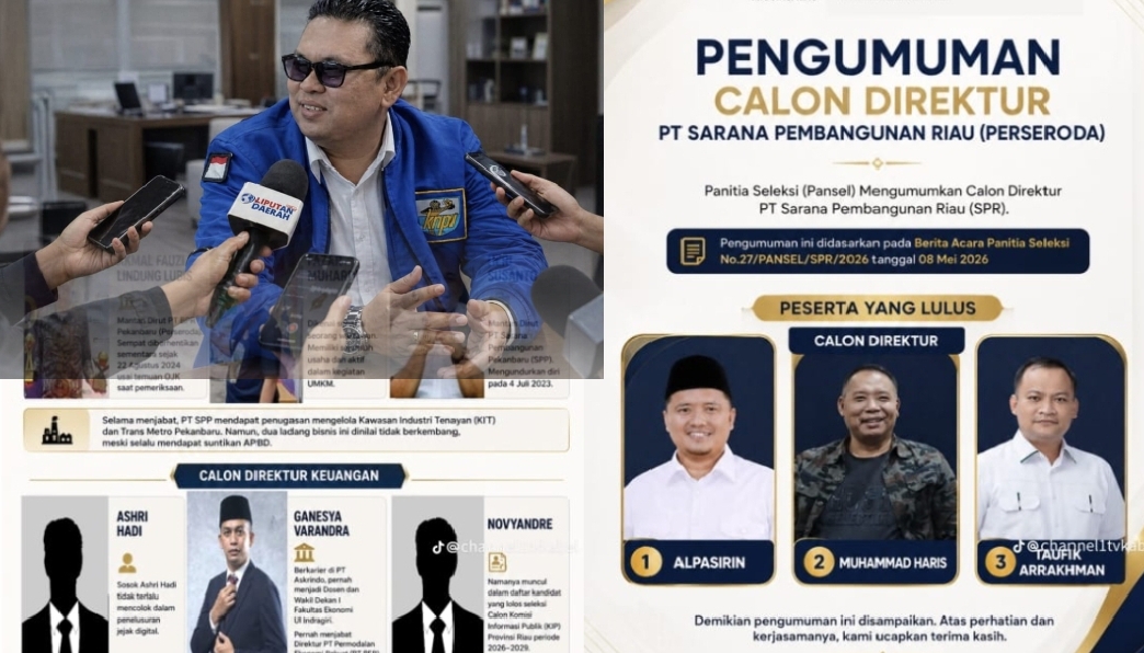 Relawan Prabowo Gibran Puji Plt Gubernur Riau SF Hariyanto, Dalam Sejarahnya Transparan Seleksi Pemilihan Direksi BUMD