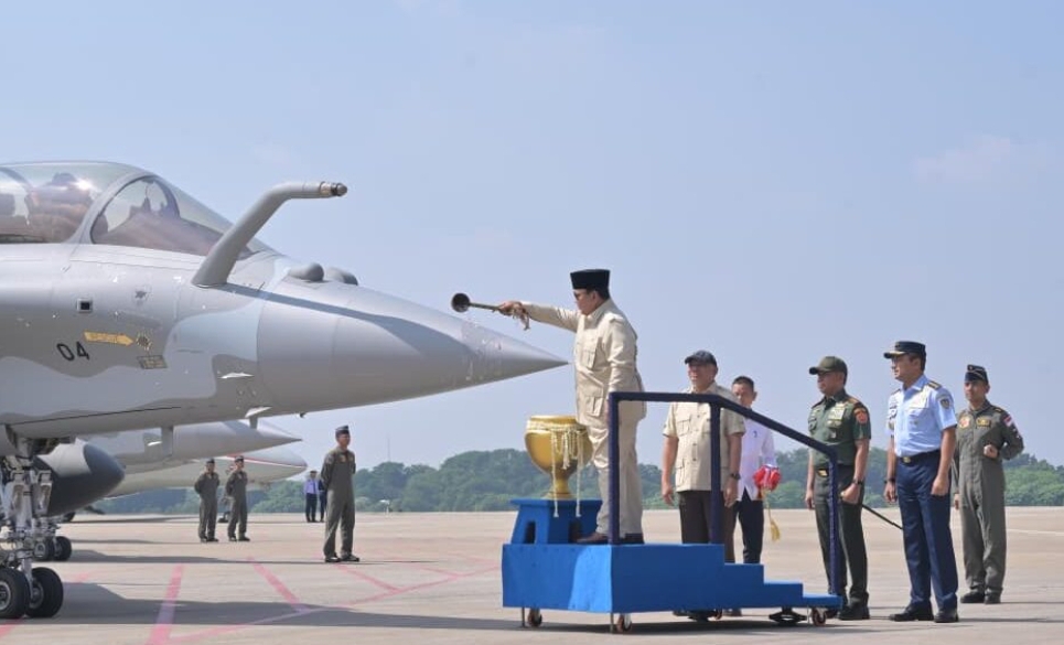 Presiden Prabowo Serahkan Pesawat MRCA Rafale dan Sistem Pertahanan Modern untuk Perkuat Pertahanan Udara Nasional