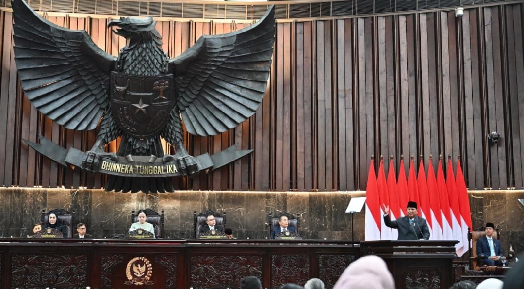 Di Hadapan DPR, Presiden Prabowo Serukan Perbaikan Sistem Ekonomi dan Penegakan Kedaulatan Nasional
