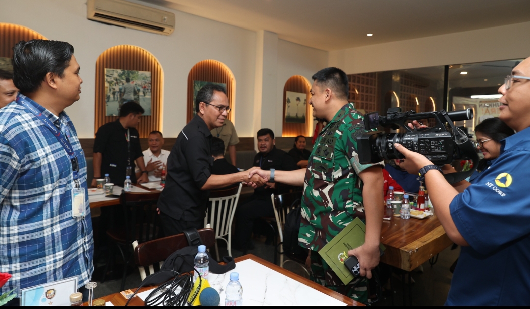 *Perkuat Sinergi Informasi Publik, Dispenad Gelar Silaturahmi Bersama Media Massa*