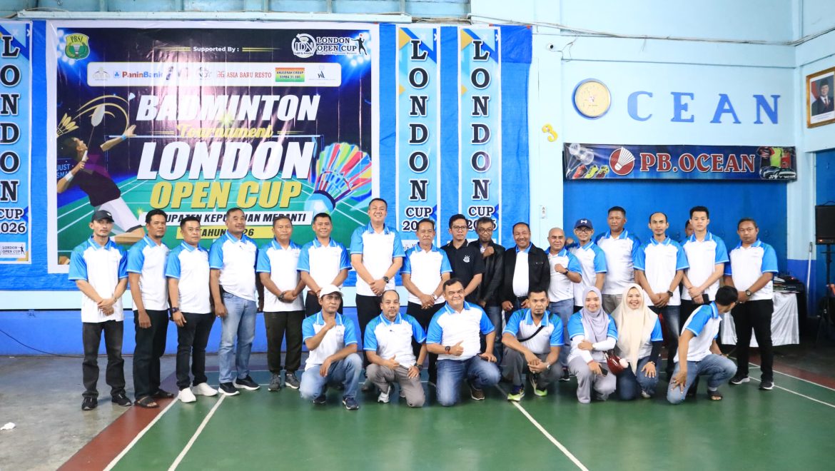 Turnamen Badminton London Open Cup 2026 di Meranti Hadirkan Atlet Nasional
