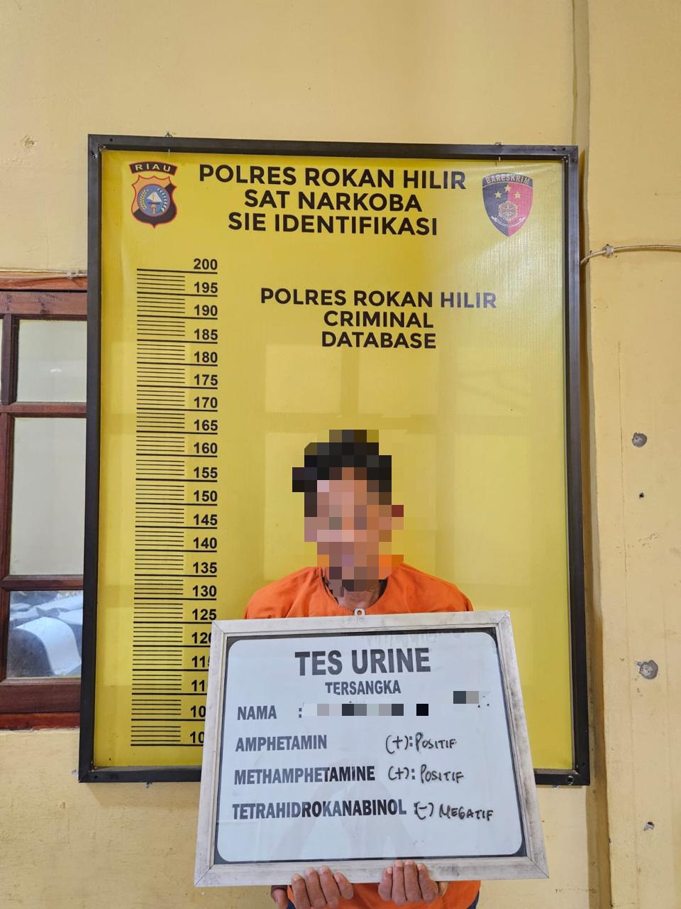 SAT RES NARKOBA POLRES ROHIL UNGKAP KASUS SABU 2,31 GRAM, SATU TERSANGKA DIAMANKAN