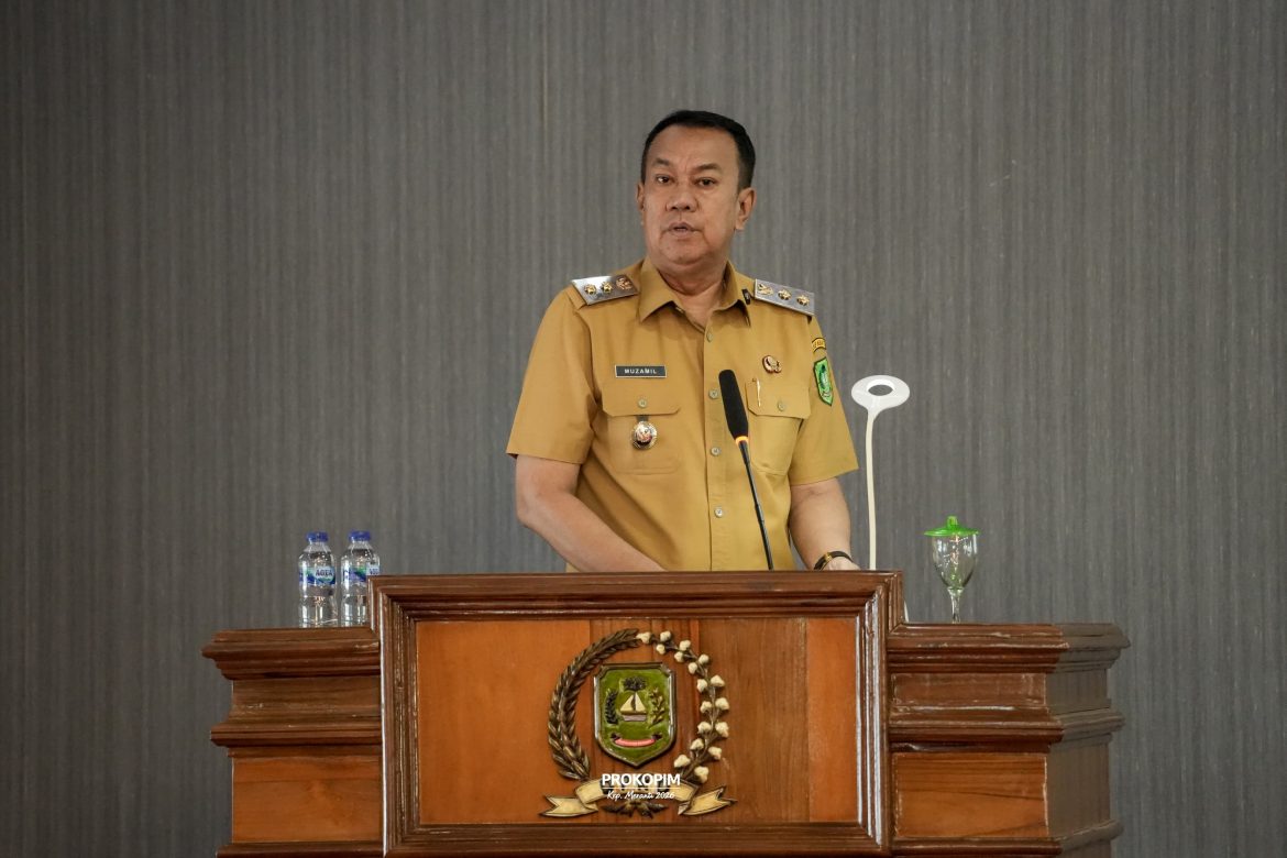 Wabup Muzamil Instruksikan OPD Segera Tindak Lanjuti Catatan Strategis DPRD