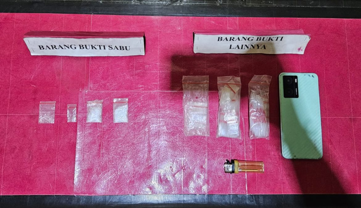 Satgas Anti Narkoba Polres Rohil Ungkap Kasus Sabu 3,31 Gram di Panipahan