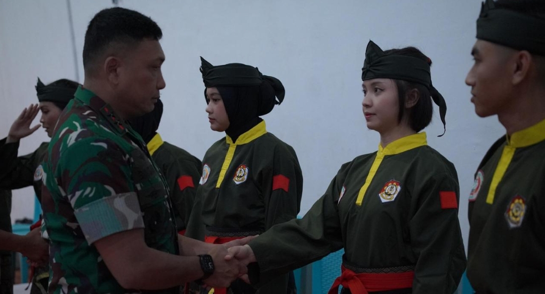 Pangdam XXIII/Palaka Wira Berikan Semangat dan Motivasi Prajurit Peserta Lomba Pencak Silat Militer Virtual Tahun 2026