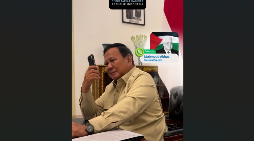 Presiden Palestina, Tegaskan Dukungan Indonesia untuk Perjuangan Rakyat Palestina