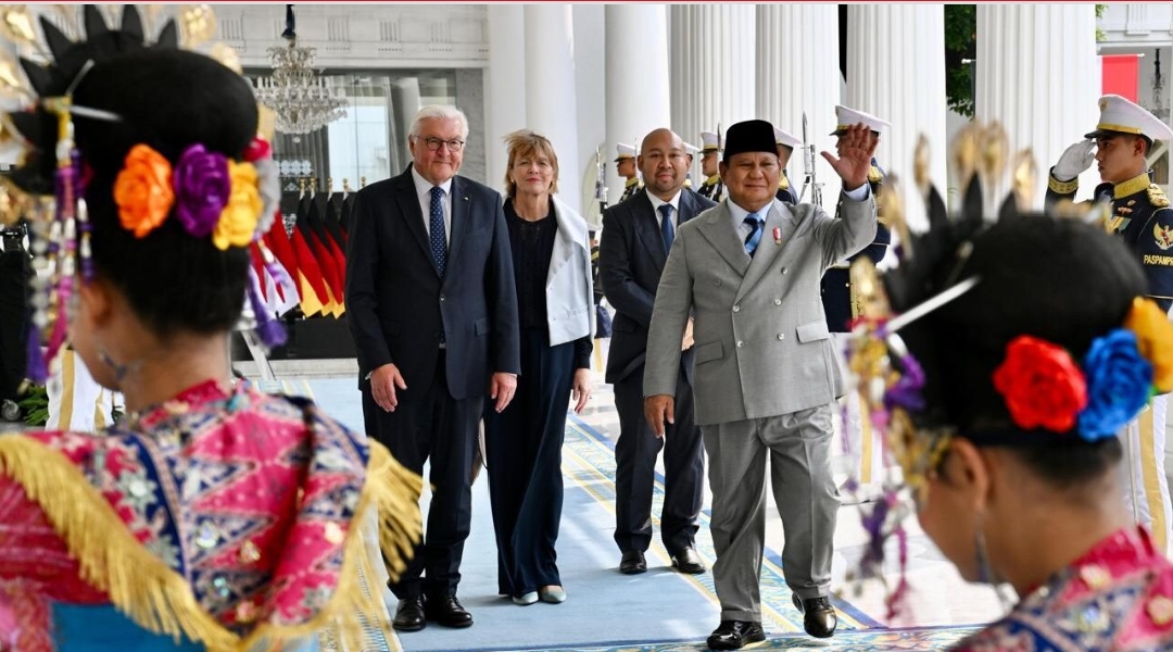 Jamuan Kenegaraan Indonesia – Jerman, Presiden Prabowo Tegaskan Kemitraan Strategis Hadapi Tantangan Global