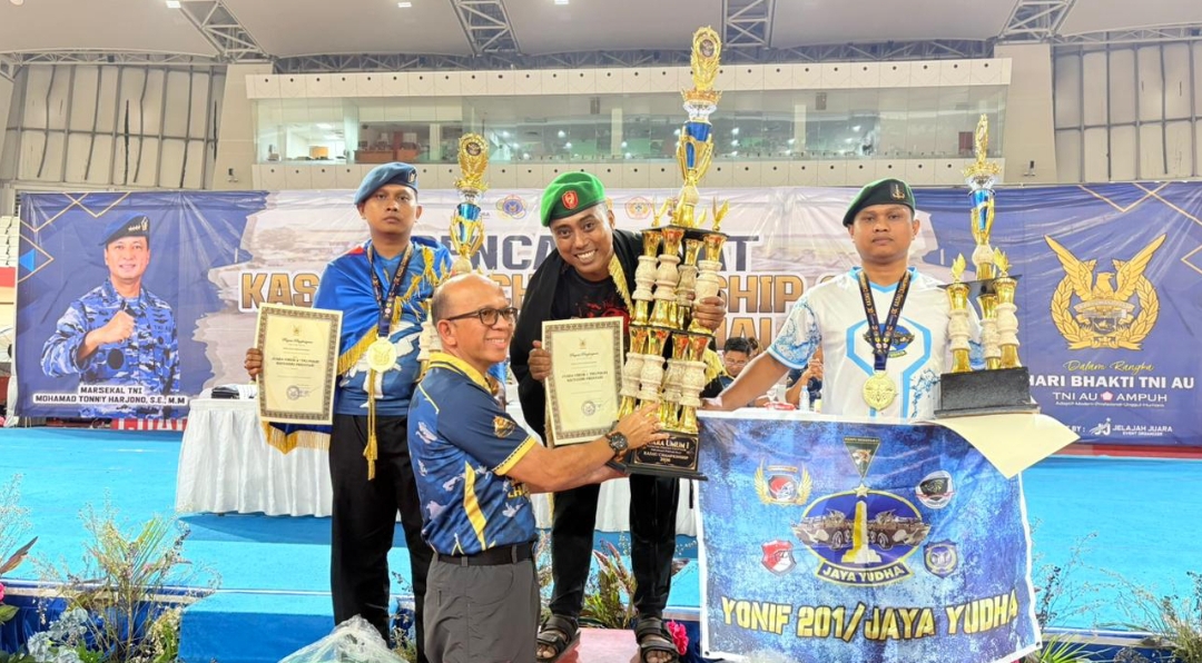 *Kontingen Garuda TNI AD Dominasi Kasau Cup 2026, Raih Juara Umum I dan III*