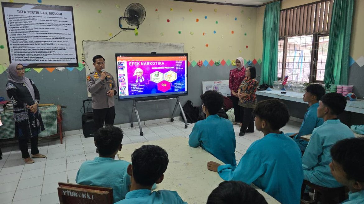 Kapolsek Bagan Sinembah Canangkan Sekolah Zona Bebas Narkoba di SMA YAPIM Taruna Bagan Batu
