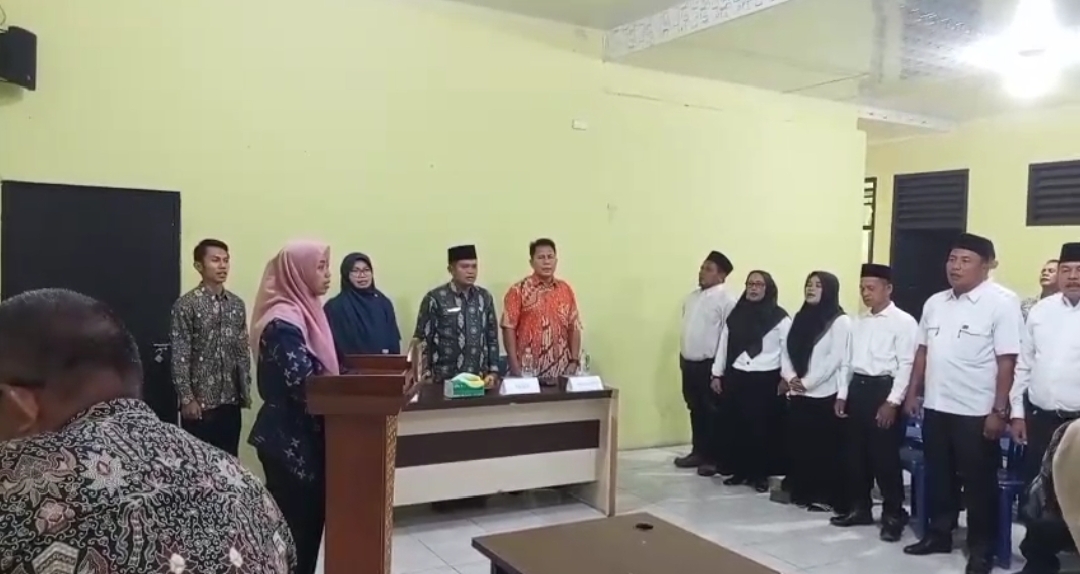 Aprizal Lantik 6 Ketua RW dan 17 Ketua RT Desa Suka Damai Masa Jabatan 2026-2029
