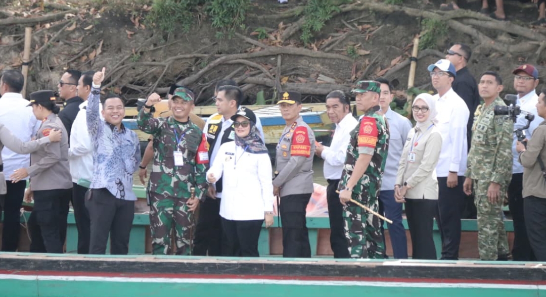 Jembatan Perintis Kodam XXI/RI Pulihkan Akses Warga Lampung Timur