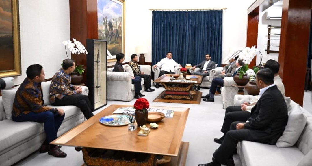 Presiden Prabowo Terima Kunjungan Direktur FBI, Indonesia Perkuat Kerja Sama Repatriasi Artefak Budaya