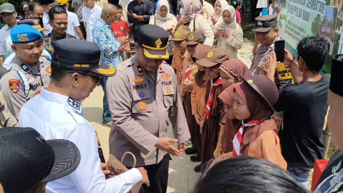 Menjembatani Peradaban, Menggapai Harapan: Jembatan Merah Putih Presisi di Rohil Diresmikan