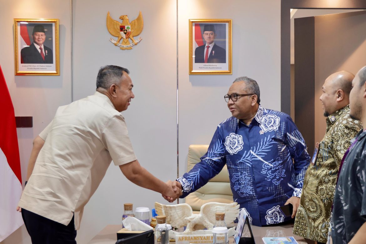 Temui Wamenaker RI, Wabup Muzamil Bahas Peningkatan Mutu BLK dan Tenaga Kerja Meranti