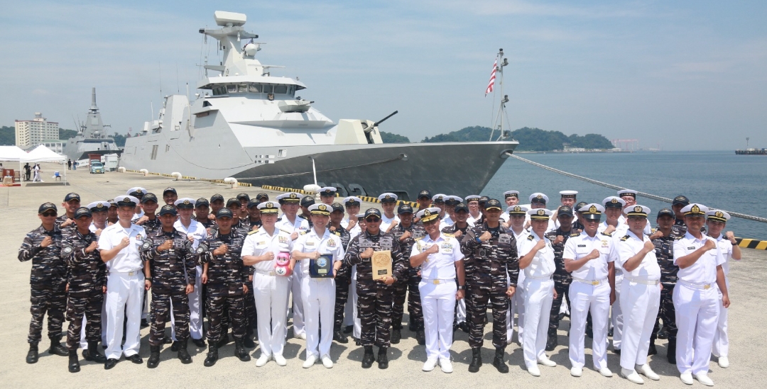 Usai Latihan Dengan Kapal Perang Rusia Saat Exercise Orruda 2026, KRI GNR-332 Tiba di Pangkalan Yokosuka Jepang