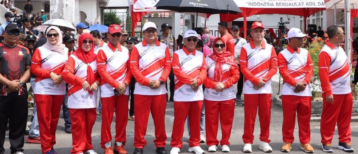 Kapolres Rohil Hadiri Karnaval HUT ke-81 RI, 61 Peserta Meriahkan Bagansiapiapi