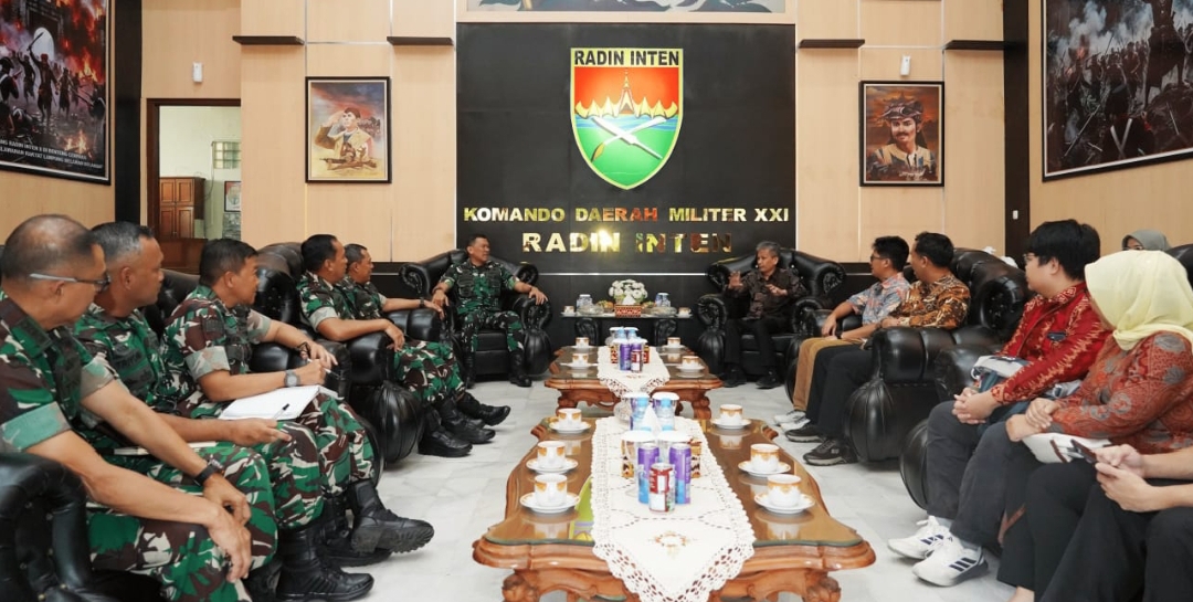 Kodam XXI/RI – ITERA Perkuat Komunikasi dan Sinergi Kelembagaan