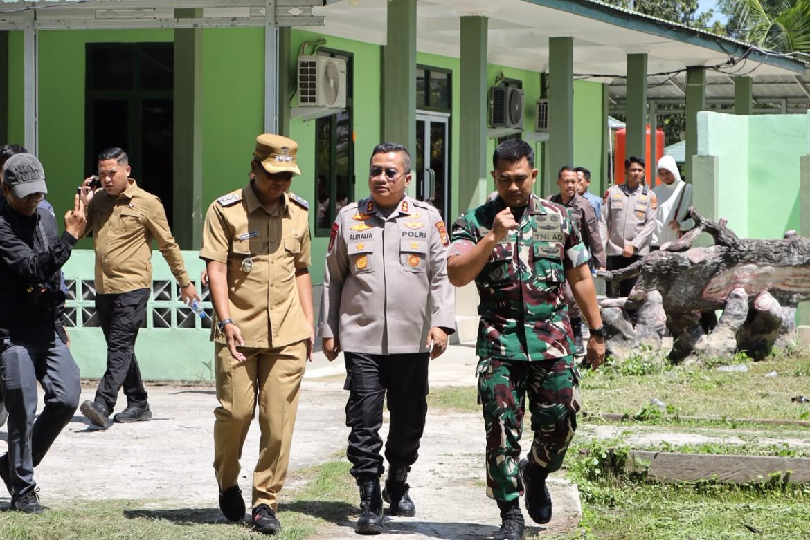 Kapolres Rohil Silaturahmi ke Pemda, Kodim dan Kejari, Perkuat Sinergitas dan Soliditas Antarinstansi